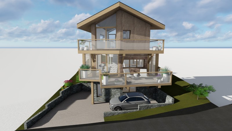 2020_projet de chalet à COURCHEVEL (73)
